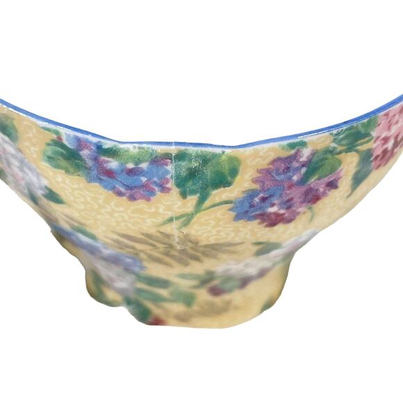 Shelly Vtg Tea Cup/Saucer Bone China Summer Glory Chintz Hydrangea Rare READ - Picture 6 of 9
